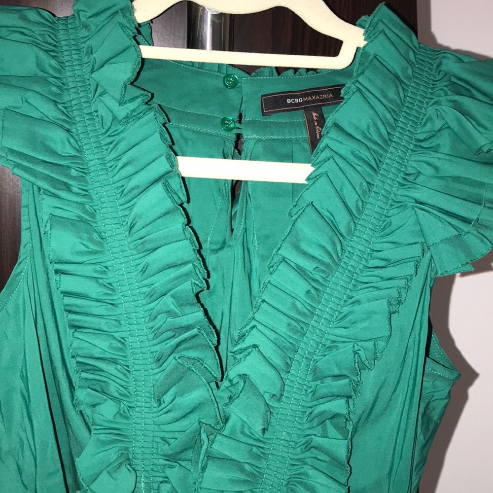 Green blouse - Picture 2 of 3